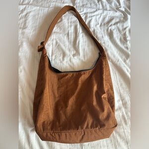 Baggu Nylon Shoulder Bag-Brown EUC